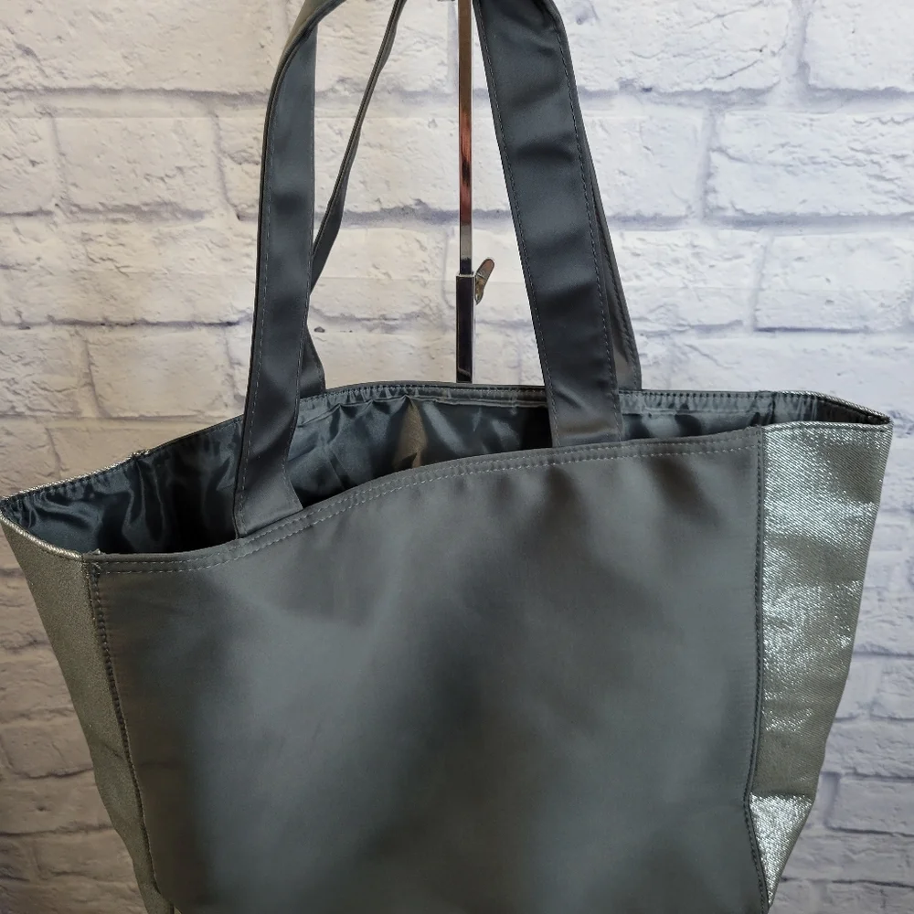 Coach Black and Glitter Tote Bag